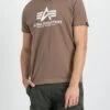 Alpha Industries LOGO T-SHIRT -Alpha Industries Shop 100501 TAUPE 2