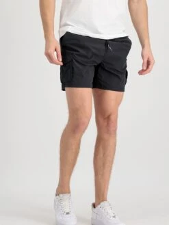 Alpha Industries Nylon Cargo Jogger Short -Alpha Industries Shop 106252 Black 1