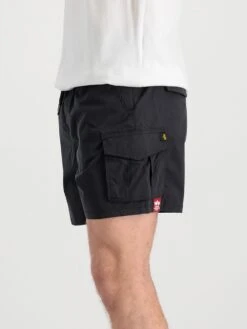Alpha Industries Nylon Cargo Jogger Short -Alpha Industries Shop 106252 Black 4