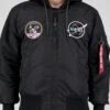 Alpha Industries MA-1 VF Hood Dark Side Bomber Jacket