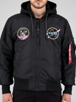 Alpha Industries MA-1 VF Hood Dark Side Bomber Jacket