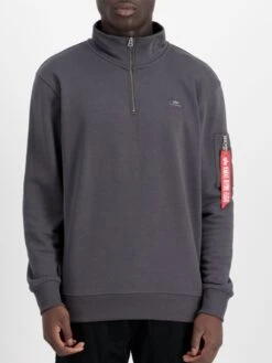 Alpha Industries X-FIT HALF ZIP SWEATER