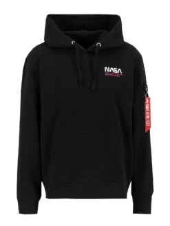 Alpha Industries SKYLAB NASA HOODY 8 Alpha Industries SKYLAB NASA HOODY -Alpha Industries Shop 138336 BLACKMAGENTA 1
