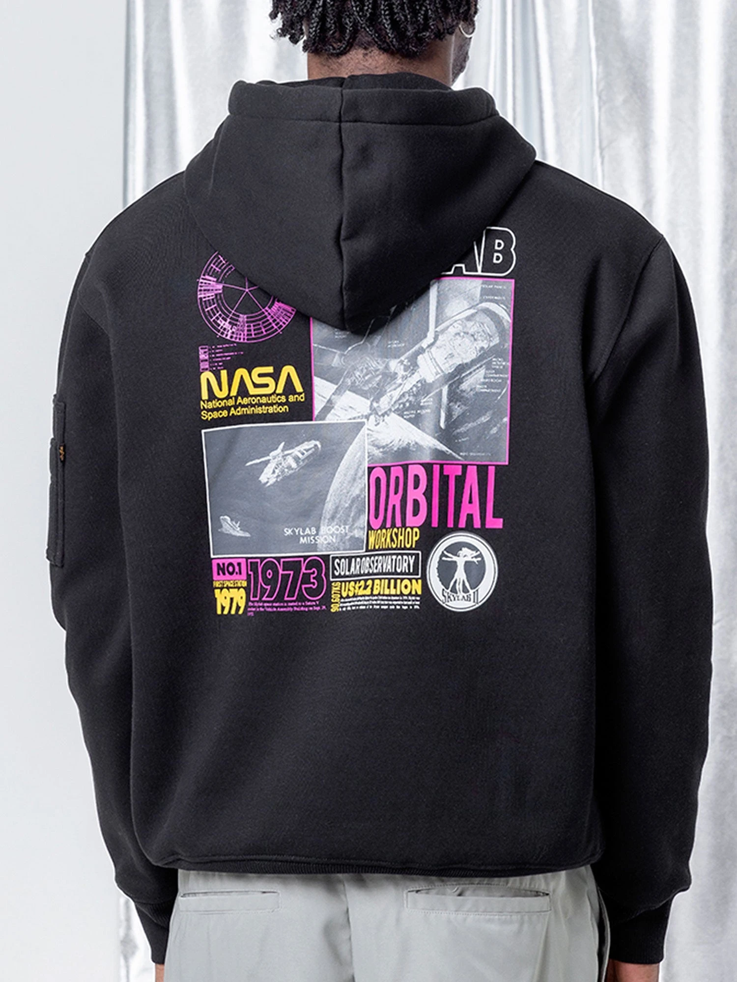 Alpha Industries SKYLAB NASA HOODY 4 Alpha Industries SKYLAB NASA HOODY - Image 2