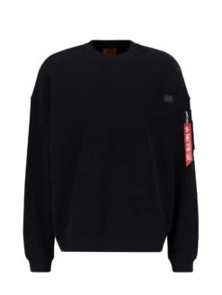 Alpha Industries Essentials RL Sweater -Alpha Industries Shop 146303 BLACK 4