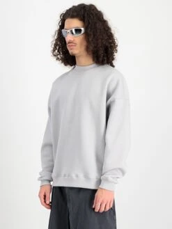 Alpha Industries Logo BP Sweater -Alpha Industries Shop 146304 PASTELGREY 2