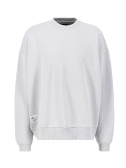 Alpha Industries Logo BP Sweater -Alpha Industries Shop 146304 PASTELGREY 4