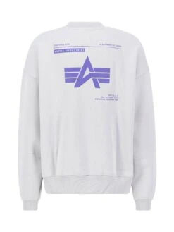 Alpha Industries Logo BP Sweater -Alpha Industries Shop 146304 PASTELGREY 5