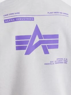 Alpha Industries Logo BP Hoody -Alpha Industries Shop 146336 666 00005 54049