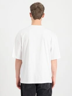 Alpha Industries College T-shirt -Alpha Industries Shop 146501 WHITE 3