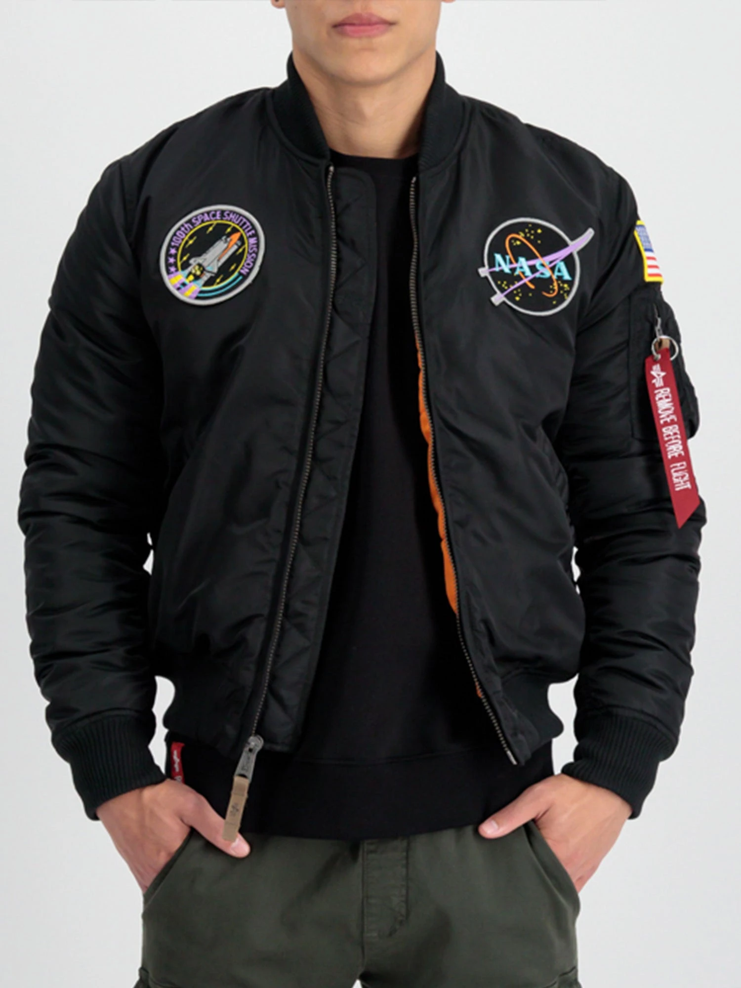 Alpha Industries MA-1 VF NASA BOMBER JACKET 3 Alpha Industries MA-1 VF NASA BOMBER JACKET