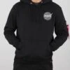 Alpha Industries Space Shuttle Hoody -Alpha Industries Shop 178317 BLACK 1