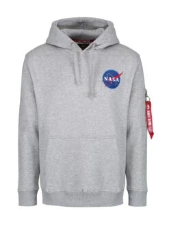 Alpha Industries Space Shuttle Hoody 9 Alpha Industries Space Shuttle Hoody -Alpha Industries Shop 178317 GREYHEATHER 3
