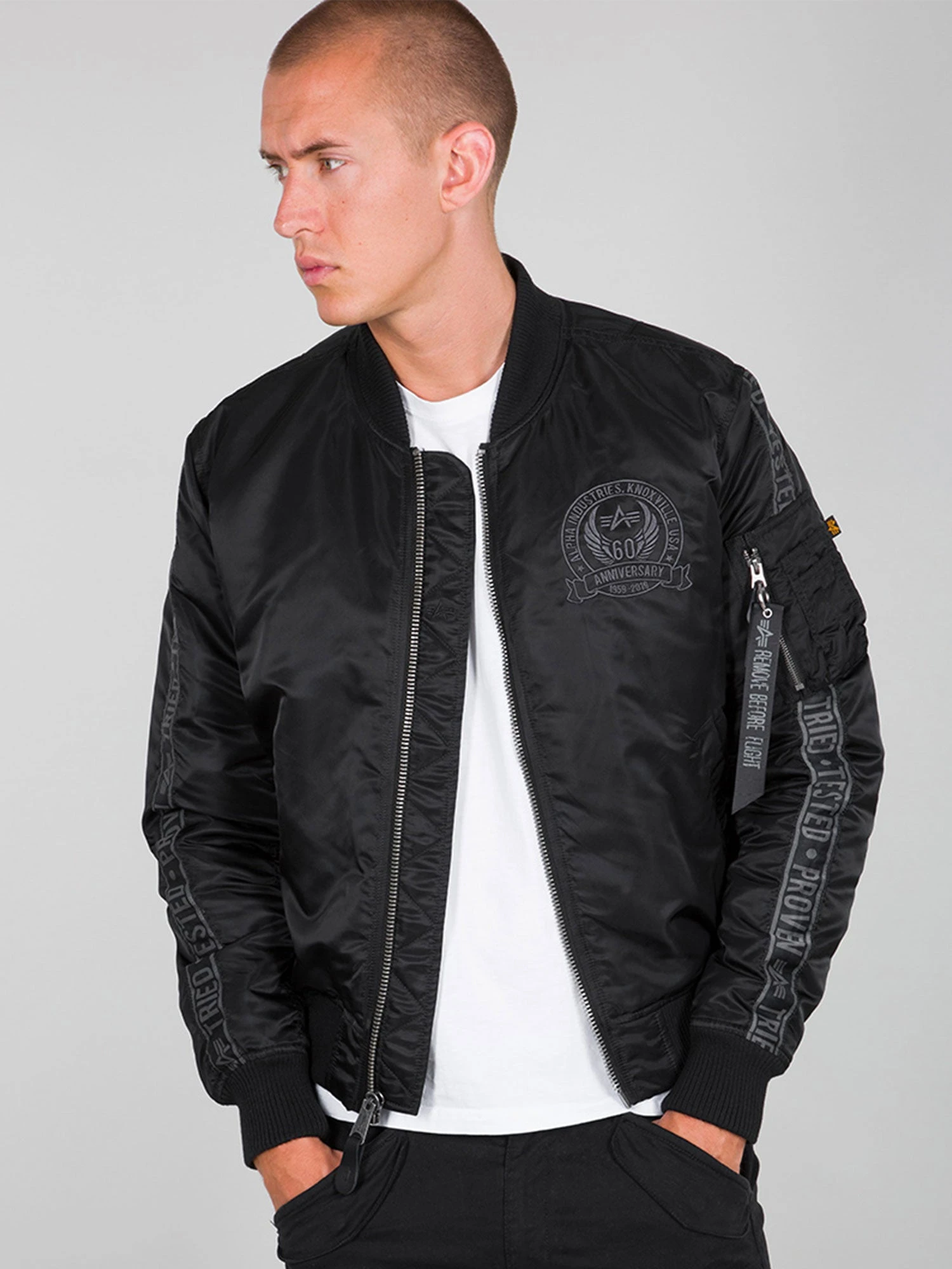 Alpha Industries MA-1 60 Anniversary Bomber Jacket 5 Alpha Industries MA-1 60 Anniversary Bomber Jacket - Image 3