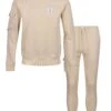 BURMA & JAKATA TRACKSUIT SET -Alpha Industries Shop Burma Jakata Set Ecru