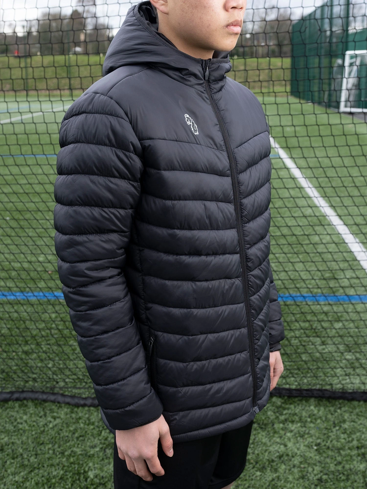 TEAM PADDED JUNIOR BOYS JACKET 4 TEAM PADDED JUNIOR BOYS JACKET - Image 2