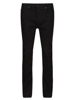 FREDDYS STRAIGHT LEG BLACK JEANS -Alpha Industries Shop FreddysBlack 1