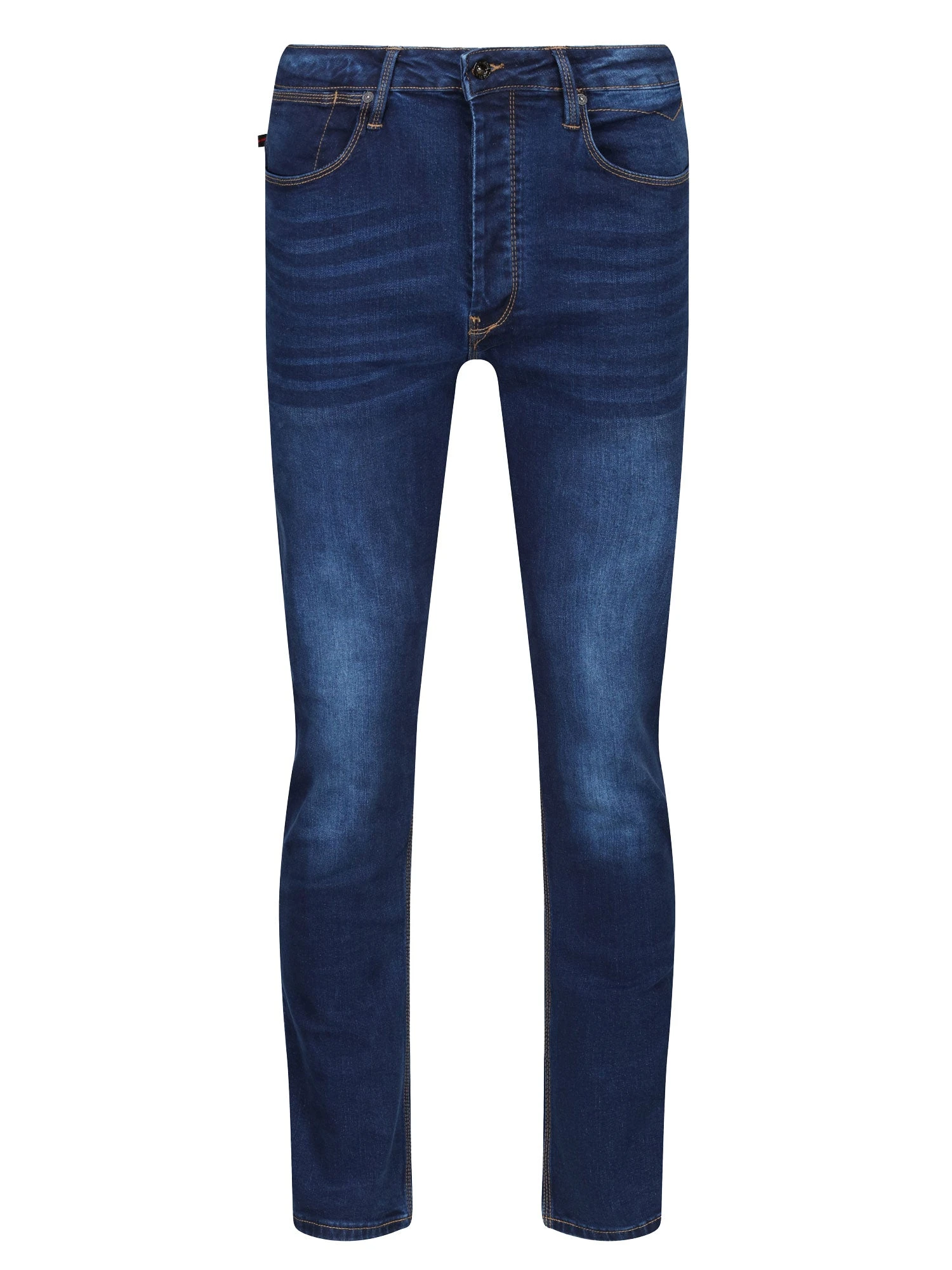 FREDDYS STRAIGHT LEG DARK BLUE WASH JEANS 6 FREDDYS STRAIGHT LEG DARK BLUE WASH JEANS - Image 4