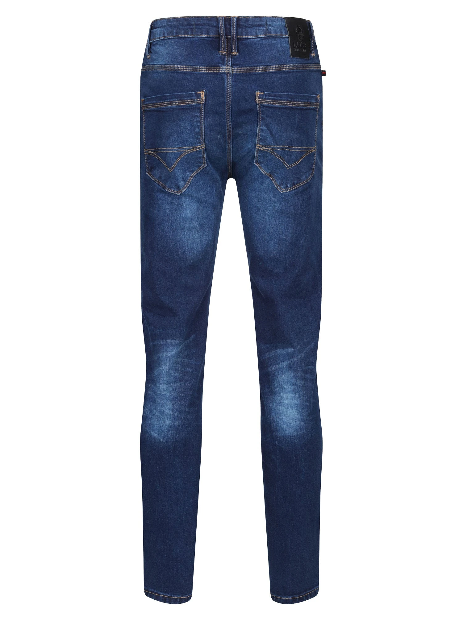 FREDDYS STRAIGHT LEG DARK BLUE WASH JEANS 7 FREDDYS STRAIGHT LEG DARK BLUE WASH JEANS - Image 5