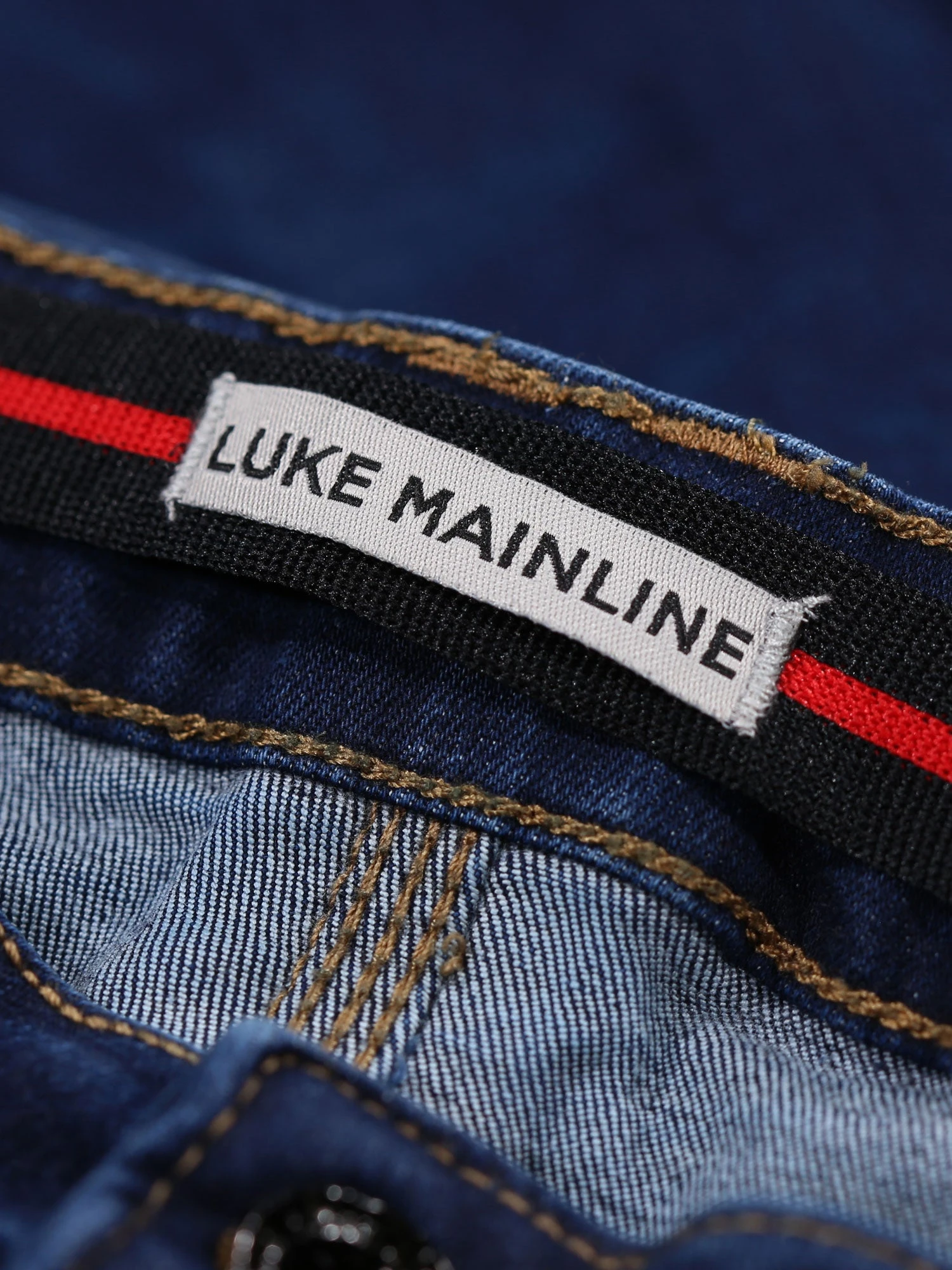 FREDDYS STRAIGHT LEG DARK BLUE WASH JEANS 9 FREDDYS STRAIGHT LEG DARK BLUE WASH JEANS - Image 7