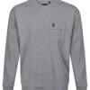 KNOXVILLE RELAXED FIT JERSEY SWEATSHIRT -Alpha Industries Shop Knoxville MidMrlGrey 1
