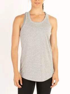PLANK GYM VEST -Alpha Industries Shop L620104 LIGHT GREY MARLE 1