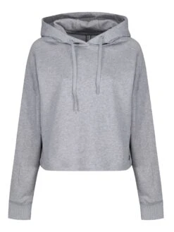 COBRA CROPPED WORKOUT HOODIE -Alpha Industries Shop L620302 LTMRLGREY 6
