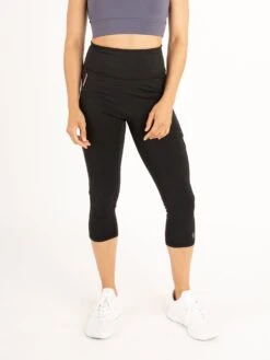 RESISTANCE GYM LEGGINGS -Alpha Industries Shop L620402 BLACK 1
