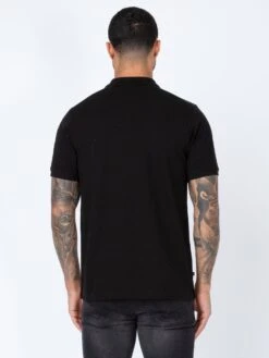 THE ROBBIE POLO -Alpha Industries Shop M421407 BLACK 3