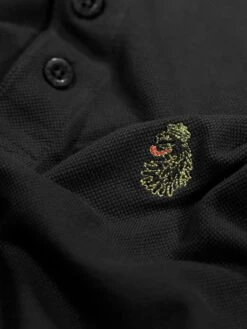 THE ROBBIE POLO -Alpha Industries Shop M421407 BLACK 3 d86cff1d 8718 4627 8692 e9a059718793