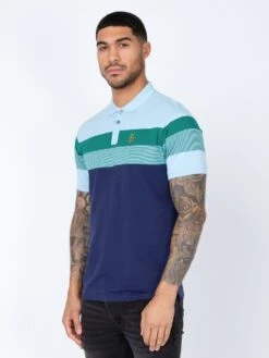 SHUFFLE POLO -Alpha Industries Shop M481405 SKY ULTRA 2