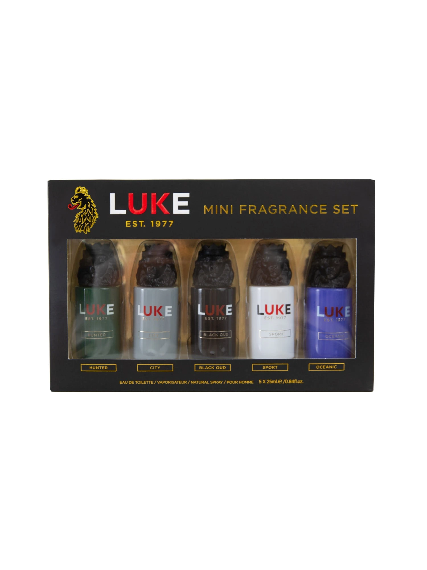 LUKE MINIS GIFT SET 25ML X5 EAU DE TOILETTE 4 LUKE MINIS GIFT SET 25ML X5 EAU DE TOILETTE - Image 2