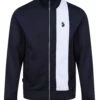 TREVOR ZIP THROUGH SWEAT -Alpha Industries Shop M520328 Navy White 1 a1f254e8 e834 4fae 8993 0d40a11adc84