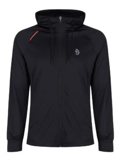 KEY ZIP THROUGH PERFORMANCE HOODY
