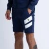 LEE THE AGENT SWEAT SHORTS -Alpha Industries Shop M530392 NAVY WHITE 2