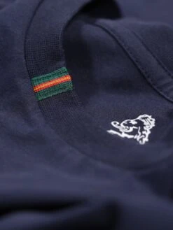 SUPER LONGLINE T-SHIRT -Alpha Industries Shop M540150 Dk Navy 4