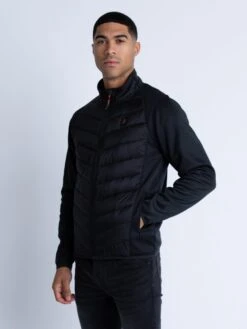 CARL SEMP QUILTED JACKET -Alpha Industries Shop M550701 BLACK 2