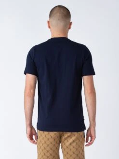 LIONS DEN T-SHIRT -Alpha Industries Shop M560151 DARKNAVY CARAMEL 3