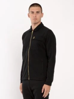 KNOCKHILL HARRINGTON ZIP SWEAT -Alpha Industries Shop M560327 BLACK 2