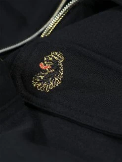 KNOCKHILL HARRINGTON ZIP SWEAT -Alpha Industries Shop M560327 BLACK 3 21cb6713 b837 4fab b9b0 8acc54d0e051