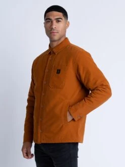 BALA REGULAR FIT OVERSHIRT -Alpha Industries Shop M560905 TOBACCO 2