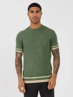 DEIA KNITTED T-SHIRT -Alpha Industries Shop M590607 MYRTLE 1 8ff4d910 65f8 44da bf1d 82ef02e1e474