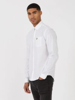 TELFORD TAILORED FIT SMART SHIRT 11 TELFORD TAILORED FIT SMART SHIRT -Alpha Industries Shop M590904 WHITE 2