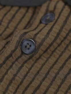 MATAGALPA BUTTON UP POLO -Alpha Industries Shop M591407 KHAKIBLACK 4