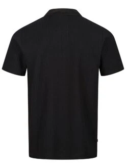 WAFFLE ON ZIP POLO -Alpha Industries Shop M591457 BLACK 2 d2b1c32a 1f09 4b1e b176 59cc89e7d80a