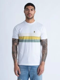 NASHVILLE 2 T-SHIRT 11 NASHVILLE 2 T-SHIRT -Alpha Industries Shop M620110 WHT YELL 1