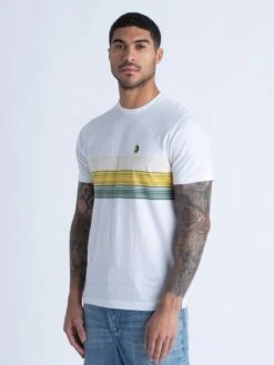 NASHVILLE 2 T-SHIRT 10 NASHVILLE 2 T-SHIRT -Alpha Industries Shop M620110 WHT YELL 2