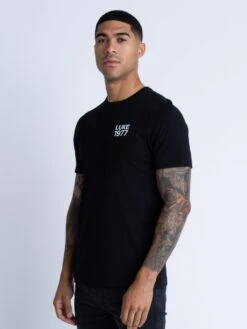 LEON T-SHIRT -Alpha Industries Shop M620113 BLACK 2 03209adf d931 47b8 a1ab a9ba4f9a564c