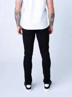 VAC SLIM FIT BLACK JEANS 12 VAC SLIM FIT BLACK JEANS -Alpha Industries Shop M620502 BLACK 3