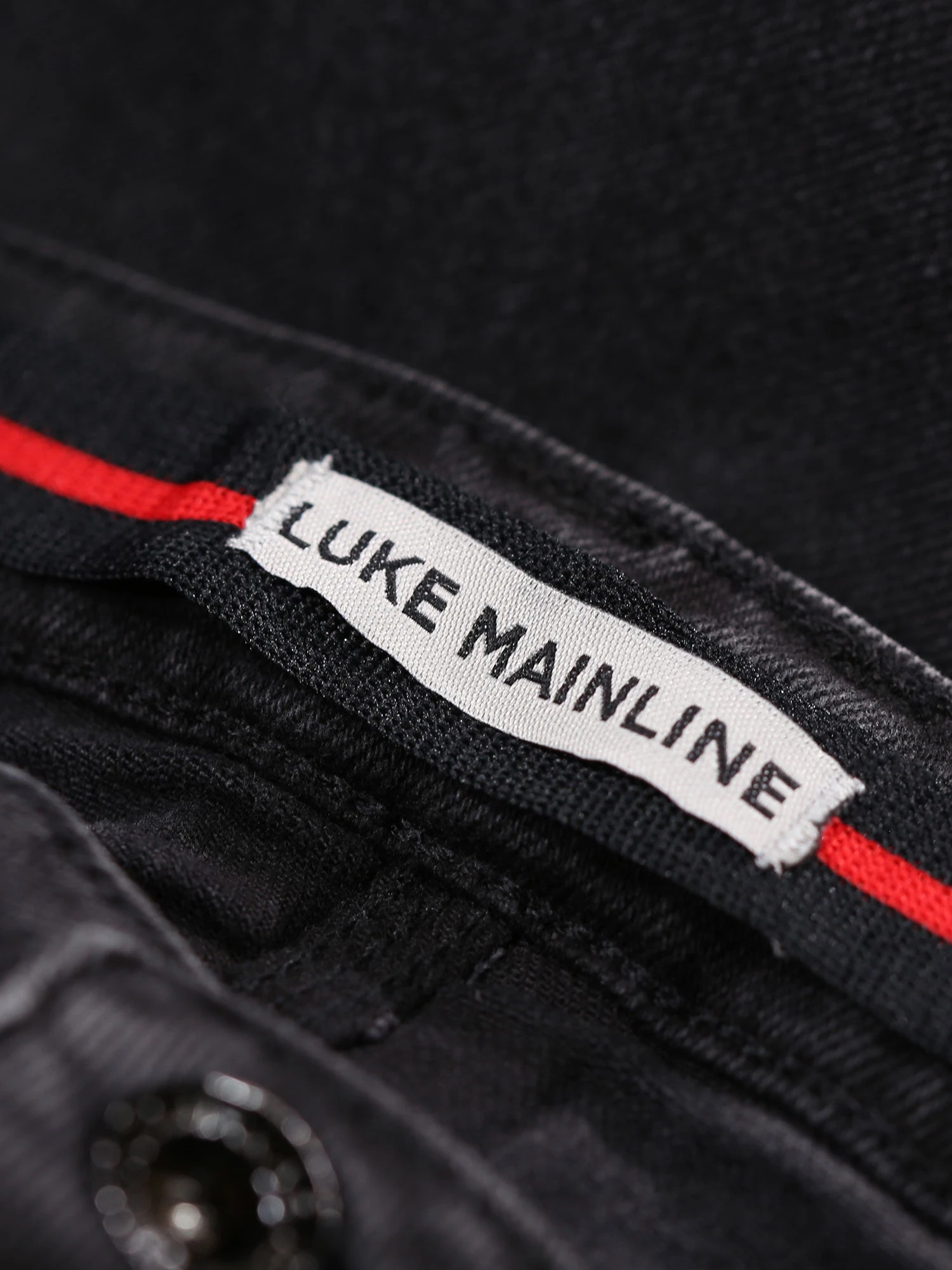 VAC SLIM FIT BLACK LIGHT WASH JEANS 9 VAC SLIM FIT BLACK LIGHT WASH JEANS - Image 7